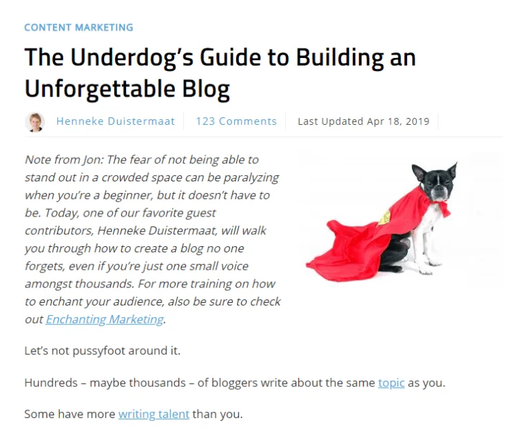 Guide to Building an Unforgettable Blog