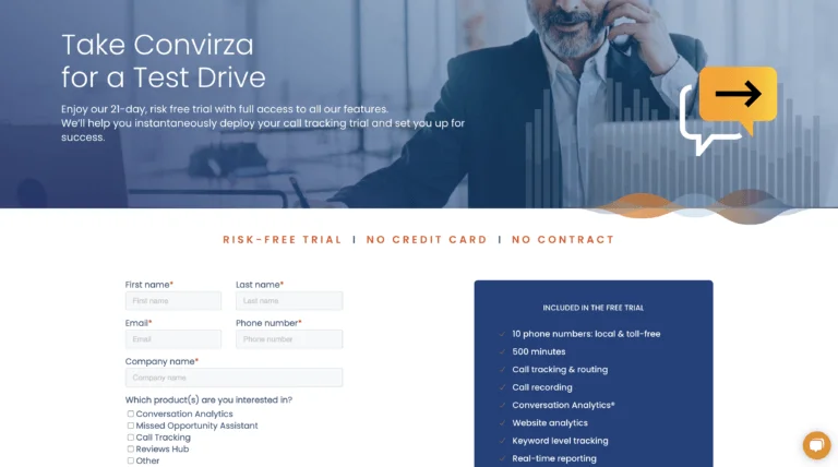 Take Convirza for a Test Drive